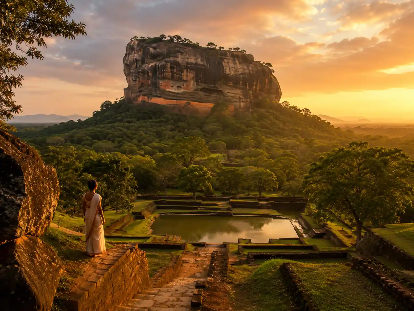 Sigiriya rock fortress and ancient heritage experience in Sri Lanka