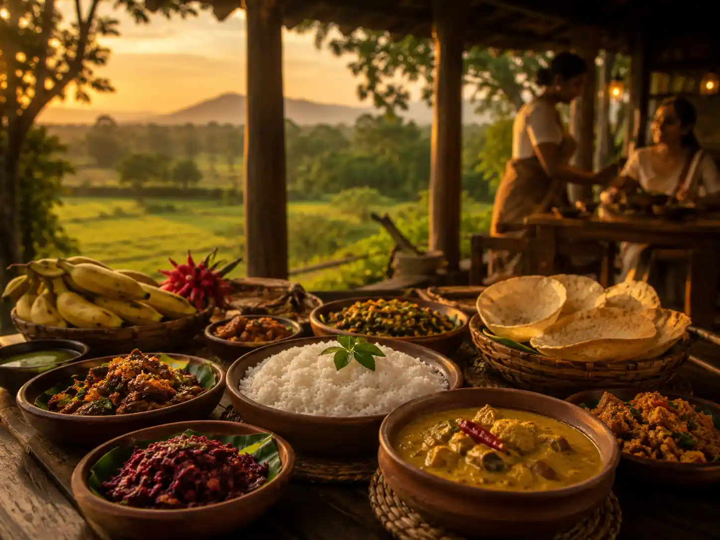 Sri Lankan local food and authentic culinary experience