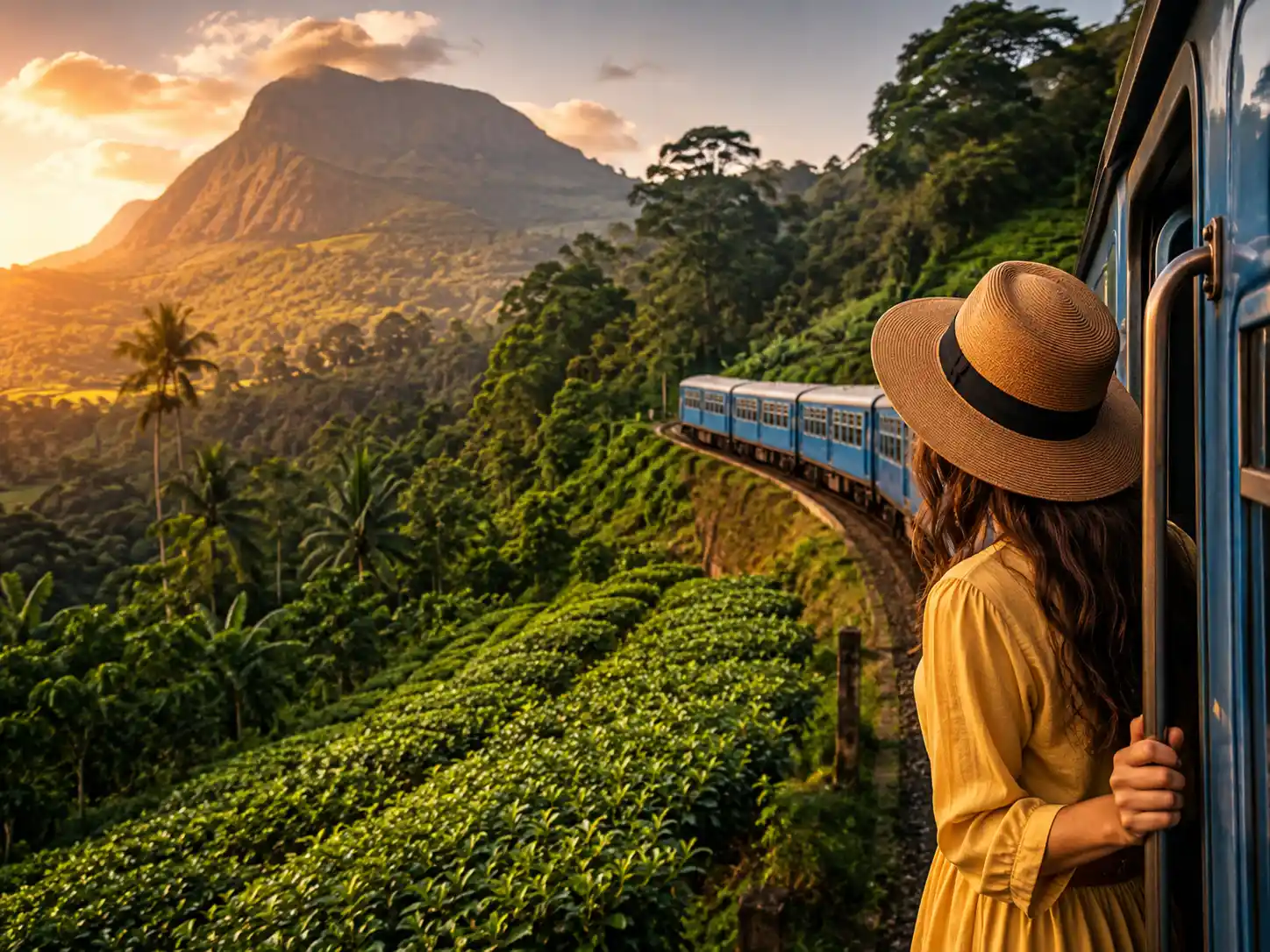 Sri Lanka nature adventure with hiking trails and mountain viewpoints